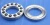 Import corrosion resistant pom plastic single direction thrust ball bearing 51100 51200 51101 51201 with glass balls from China