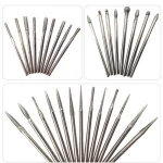COSCELIA High Quality 30pcs Nail Drill Bits Set for Nail Beauty Nail Drill