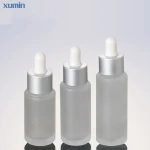 cosmetic frost glass dropper bottle 20ml 30ml glass bottle essential oil bottle