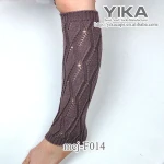 crochet knit leg warmers womens knit pattern