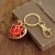 Import Crystal heart keyring ,Crystal metal heart key chain from China