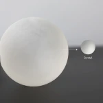 Crystal tabletop decor natural crystal ball craft home decoration modern decor objects