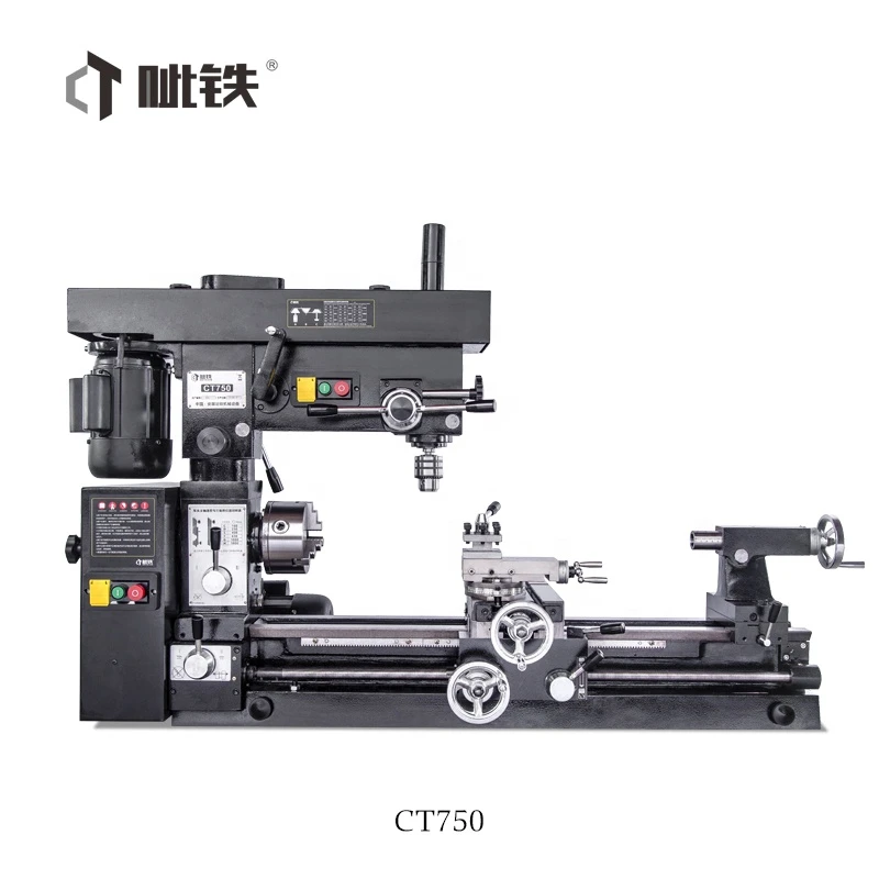 CT750 High Performance Multi-Function Turning, Drilling, Milling Machine