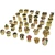 Import Custom 15mm Zamac Metal Perfume Bottle Cover Lids with Pump Sprayer Luxury Creative Metal Caps from China