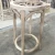 Import Custom antique solid oak wooden round bar stool with rattan seater from China