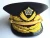 Import custom Blue Navy Captain Adult Costume Hat from China