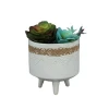 Custom ceramic garden flower pot planter for wholesale