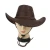 Import custom design your own felt cowboy hard hat from China