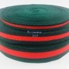 Custom designed high quality ribbon red and green christmas ribbon