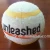 Import Custom embroidery white tennis balls with logo from China