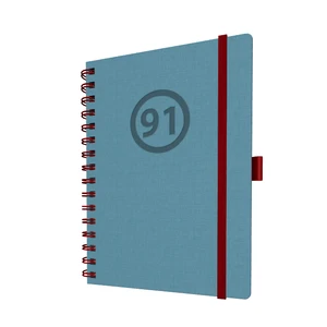 custom erasable notebook with pen loop