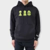 Custom Large Shoulder Print Heavy Weight 100% GOTS Organic Cotton French Terry Hooded Sweatshirt Plus Size Pullover Style