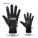 Custom logo Cycling Outdoor Sports Road Cycling Motorcycle Bike Riding Gloves non-slip touch screen Racing Waterproof Gloves