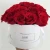Custom LOGO luxury wedding flowers package round flower box for gift