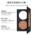 Import custom LOGO private label bronzer&amp;highlighter 2 colors LOW MOQ cheap shadow highlighting from China