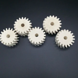 custom-made felt bevel gears of various shapes