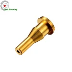 custom nonstandard cnc turning milling brass spray nozzle for Cleaning Equipment Parts