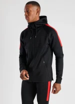 Custom Oem Sport Wear Mid Zipper Splicing Healthy Fabric Jogging 2 Piece Mens Tracksuits Slim Fit
