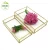 Import Custom order~~ Decorative Stained Vanity display container case , ALL SIZES clear glass bottom or mirror glass storage tray from China