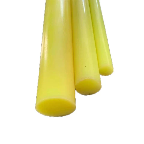 Custom Polyurethane Rubber Stab Aus Polyurethane Red Haste De Poliuretano Polyester Yellow Foam Polyester Rods 50mm Pu Rod