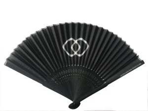 Custom Printing Folding Bamboo Paper Hand Fan