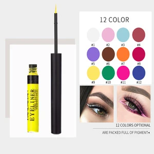 Custom Quick Dry Eyeliner Makeup Waterproof Liquid Color Eyeliner