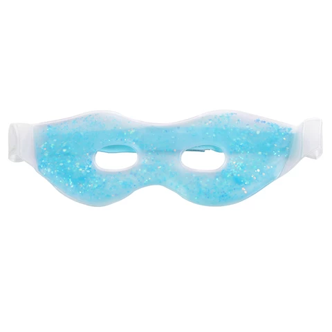 Custom soothing cooling gel eye mask gel compressing gel bead eye mask cooling eye masks