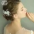 Import Custom wedding hair accessories floral headpiece handmade pearl bridal hair comb for women from China