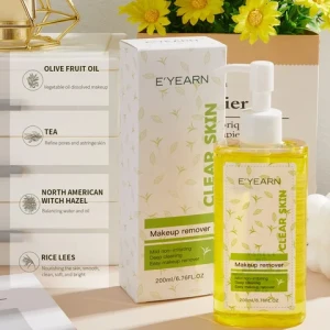 Customize Logo Formula Refreshing White Tea Extract Cleansing Oil Easy To Wash Cleansing Liquid 200Ml