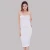 Import customize LOGO Vestidos  Latest Western Design  Sexy Dress Woman Bodycon Dresses For Ladies  Strapless Club Dress from China