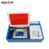 Customized high precision standard CO2 mini DIY rubber stamp laser engraving machine