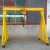 Import Customized indoor warehouse used 1ton mobile crane 500kg mini electric gantry crane from China