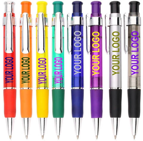 Customized soft rubber grip ballpoint pens-brand logo printed ball-point pen-personalized ink