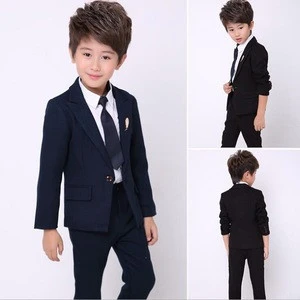 cy10501a Latest arrived boys formal wear clothing set designer 2 piece suit
