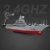 Import CY2878B 2.4G 1:275  RC aircraft carrier rc boat for kids from China