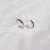 Import CZ Crystal Sterling Silver Stud Earrings Jewelry Hoop Drop Earring Korean 18k Gold Plated Hook 925 Sterling Silver Earrings from China