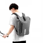 DAHON Folding and Mountain Bike Large Capacity Waterproof Cycling Traveling Backpack Bike Back Rack Saddle Pannier Bag