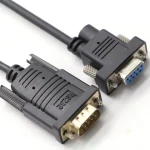 DB9 pin female to female with DC5521 female extension cable power cable