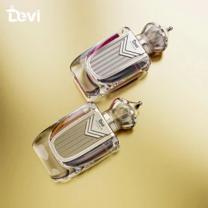 Devi Wholesales OEM/ODM luxury fancy bottle for perfume 10m 30ml  black perfume bottle 50ml 100ml perfume bottle for sales