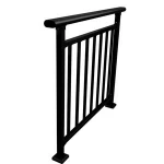 Different models of railings for balconies