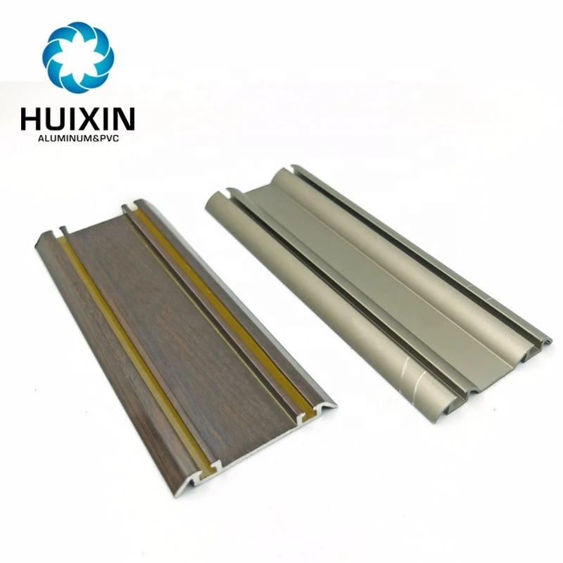 Different sizes customized 6063-T5 aluminum profile for wardrobe sliding door