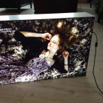 digital advertising custom size advertising usage display led lightbox banner