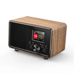Digital DAB FM radio Wifi  Internet radio desk radio wooden 2.4'' display