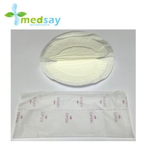 Disposable non woven lady breast pad with SAP