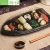 Import Disposable Plastic Sushi Boat Shape Box PS sushi tray container from China
