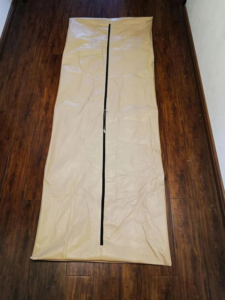 Disposable Waterproof corpse bag Non Woven dead Body Bag  Mortuary bag