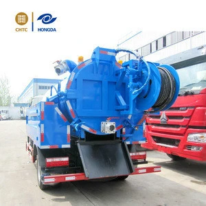 Dongfeng Sewage Suction Truck 4x2 High Quality Imported Vacuum Pump