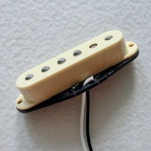 Donlis 60&#39;s Vintage Alnico 5 single guitar pickup for Strat Electric Guitar with flatwork bobbin for building quality guitars