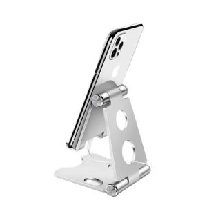 Double Folding Aluminum Alloy Portable Phone Accessories Universal Tablet Display Stand Holder