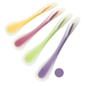 Double Sided Silicone Spatula Spoon Pastry Dough Butter Cream Scraper Mixing Spoon Ice Cream Scoop Hot Baking Tools